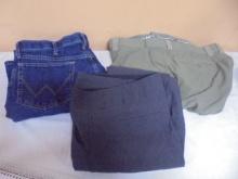 3 Pairs of Men's 38x30 Pants