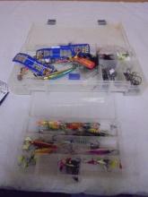 Large Group of Fishing Luers & Assorted Tackle