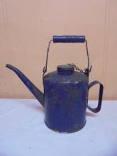 Vintage Metal Oil Can