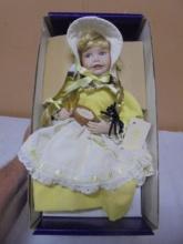 Dianna Effner's Mother Goose Collection "Litte Miss Muffet" Porcelain Doll