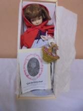 Fairy Tale Forest "Little Red Riding Hood" Porcelain Doll