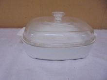 Corningware Baking Dish w/ Glass Lid