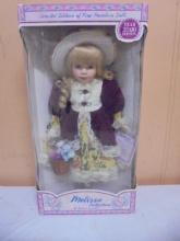 Limited Edition Melissa Porcelain Doll