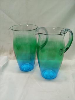 Qty 2 Plastic Pitcher 52oz