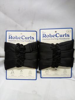 Qty 2 RobeCurls Heatless Curling Band