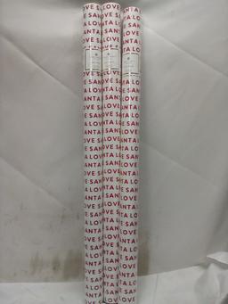 Qty 3 Gift Wrap 25sq ft per Roll