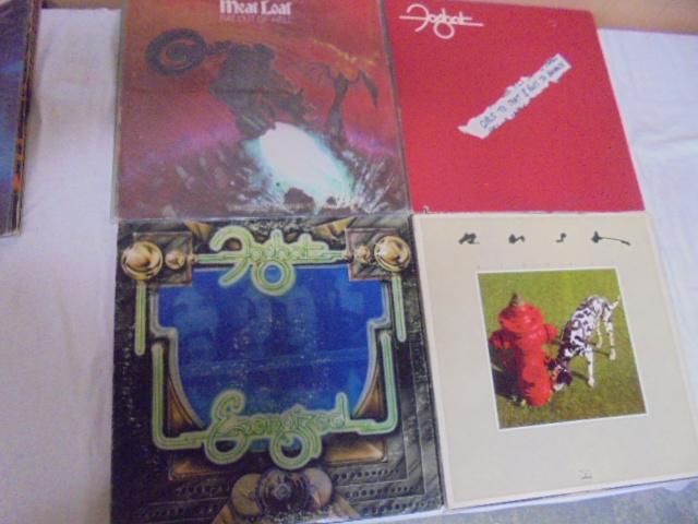 Group of 16 LP Rock Albums