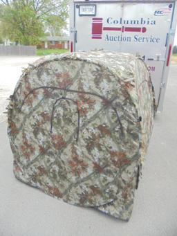 Amerister Quality Hunting Multi-Season Doghouse Blind w/ Ground Stakes
