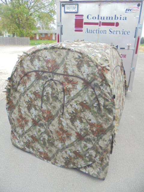 Amerister Quality Hunting Multi-Season Doghouse Blind w/ Ground Stakes