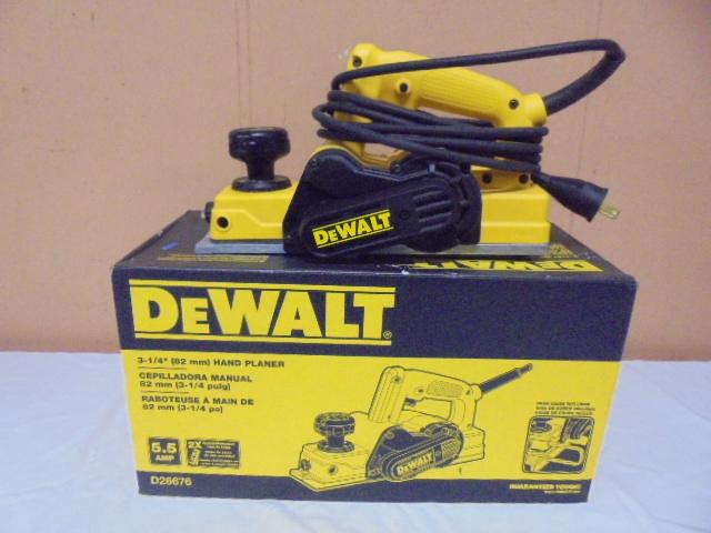 Dewalt D26676  3.25in Hand Planer