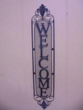 Metal Welcome Wall Art