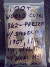 100+ Foreign Coins
