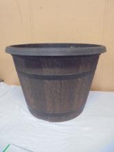 Composite Barrel Planter