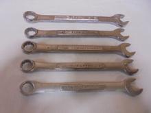 5pc Group of Craftsman USA Metric Wrenches