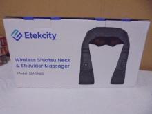 Etekcity Wireless Shiatsu Neck & Shoulder Massager