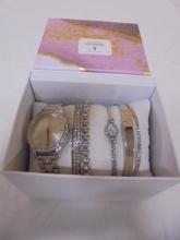 Ladies Watch & Braclet Set