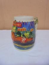 Budweiser Frog Beer Stein