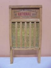 Antique No.  801 National Washboard
