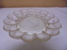 Vintage Indiana Glass Egg Plate