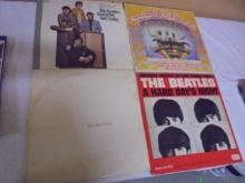 Group of 9 LP Beatles Albums