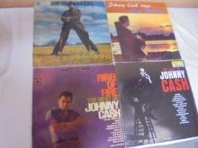 Group of 16 LP Johnny Cash Albums