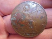 1986 Great Britain Penny