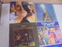 Group of 16 LP Rock Albums