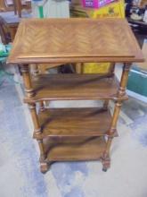 Solid Wood Rolling Podium