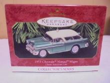 Hallmark Keepsake Die Cast 1955 Chevrolet Nomad Wagon Ornament
