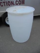 55 Gallon Plastic Rain Barrel