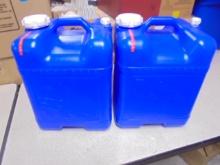 (2) & Gallon Water Containers