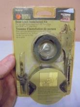 Black & Decker Door Lock Instalation Kit