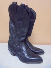 Pair of Tony Lama Leather Boots