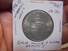1976 D Mint Bicentennial Half Dollar
