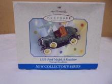Hallmark Keepsake Die Cast 1931 Ford Model A Roadster Ornament