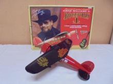 Special Limited Edition Hank Williams Jr. Die Cast 1932 Lockhead Vega Highwing