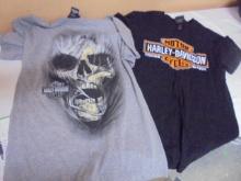 2 Harley Davidson T-Shirts