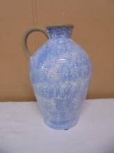 Beautiful Glazed Pottery Pitcher Vase
