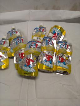 Qty. 8 Lemonade 6 Oz Freeze n Eat Slushies