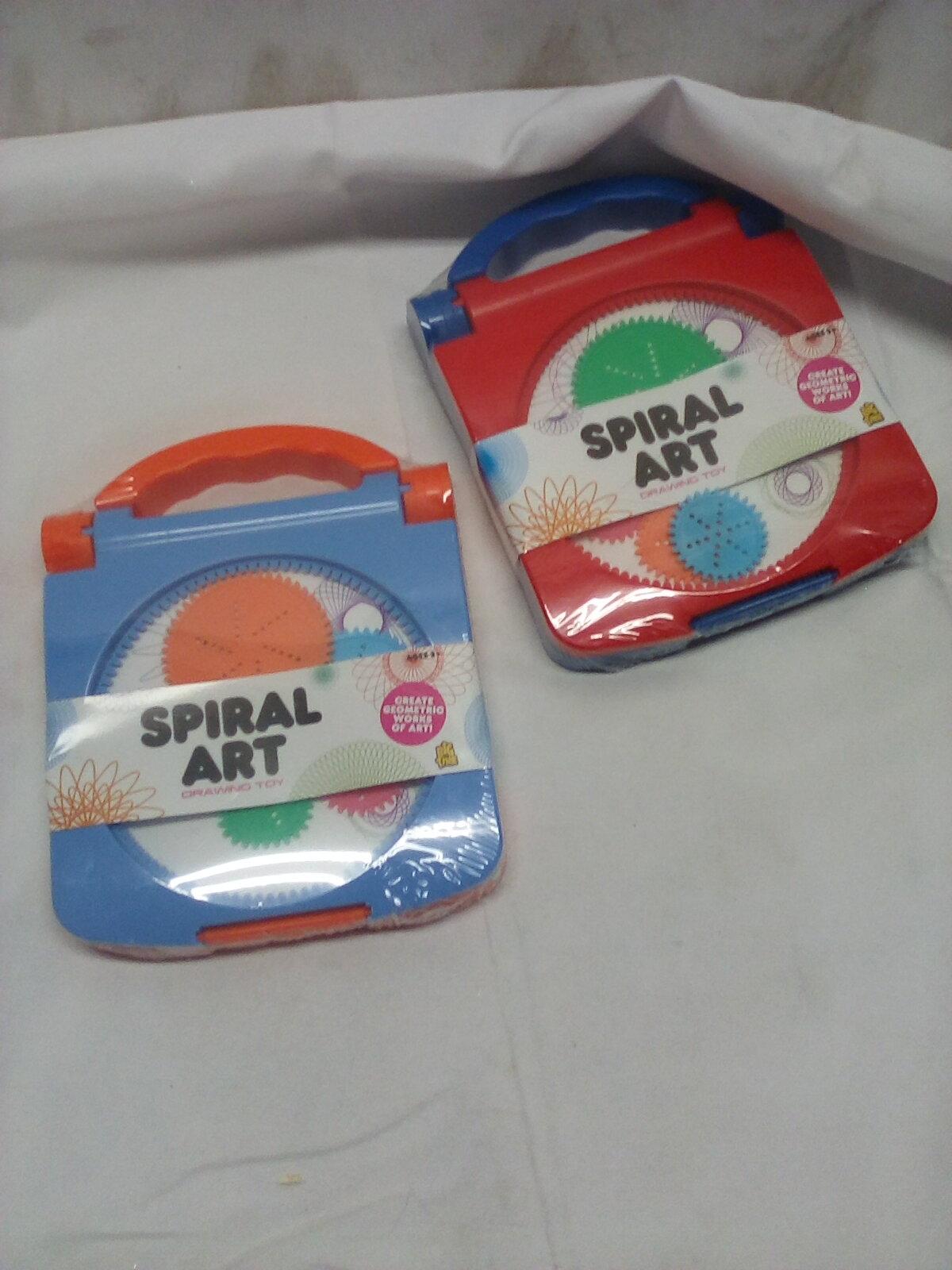 Qty. 2 Spiral Art Toy Sets