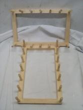 Qty 2 Twine Living Wood Rack 12.5” x 8”