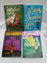 Qty 4 Adult Novels