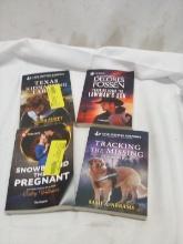 4 book lot