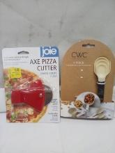 Axe Pizza Cutter/ Measuring Spoons