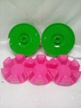 Qty 2 Tortilla Warmers/ Qty 3 Taco Holders
