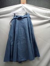 Blue skirt unknown size