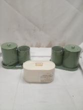 3 Packs of Decorative Countertop Storage Containers