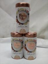 Qty 3 Pinky Up Vanilla Chai Rooibos Tea with Spices Loose Leaf 4oz