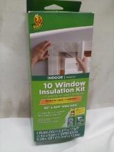 DUCK Brand Indoor 10 Window Insulation Kit