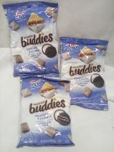 3 Chex Mix 4.25oz Bags of Muddy Buddies Cookies&Creme Snacks